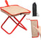 TJSTJS Camping Stool,Mountaineering and Hiking Portable Stools 13.5 Portable Folding Stools for Outdoor