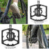 Mountain Bike Pedals - Dual Function Bicycle Flat and Clipless Pedals, 9/16" Compatible with SPD for Road Mountain BMX