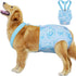 Extra Large Dog Diapers Female, Reusable Large Dog Diapers Female with Suspender,Washable