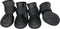 Pet Life All-Terrain Protective Rubber Dog Booties - Waterproof Dog Shoes Set of 4 for Year-Round Usage