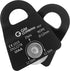 GM CLIMBING Micro Prusik Minding Pulley 25kN CE UIAA Certified 12mm Mobile Side Plates for Arborist Climbing Rescue