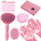 Bath Grooming Kit for Pets - Hair Brush Set with Towel, Washing