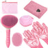 Bath Grooming Kit for Pets - Hair Brush Set with Towel, Washing