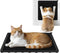 BXTSZZ Silicone Pet Nail Care Pad Claw Scratch Board for Dog and Cat