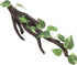 AQUA KT Reptile Climbing Branch Tree Trunk with Leaves for Lizard Bearded Dragon Snake Gecko Leopard Chameleon Frog