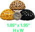 Aquarium Shrimp Dome Shelter - Honey Gold Cherry Shrimp Hide