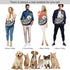 Cuby Pet Dog Sling Carrier for Small Dogs Cats, Breathable Mesh Travel Safe Sling Bag Carrier for Dogs Cats Puppy (L,