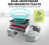 Original Magnetic Golf Cart Phone Holder - Neodymium N52 Magnets Cell Phone Mount for iPhone, Samsung & Others