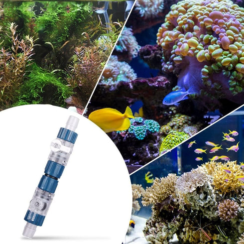 MiOYOOW Fish Tank Hose Valve, Connector with Quick Release Handle for Water Flow Control