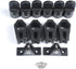 MX Bimini Top Fitting Hardware Set - Fit 7/8" Boat Jaw Slide, Cap Eye End, Deck Hinge