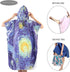 LSDRALOBBEB Swimming 811(Color:D) Beach Towels Sports Towel Changing Robe Hooded Poncho Towel for Beach Bath Surf Quick