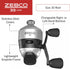 Zebco 33 Cork Reel and Fishing Rod Combo, Black Graphite Rod with Cork Handle & QuickSet Anti-Reverse Reel