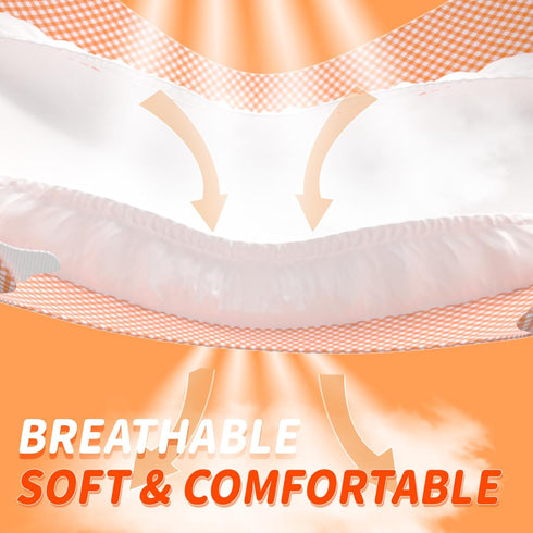 24pcs Pet Soft Female Dog Diapers - Disposable Puppy Diapers for Dogs & Cats, Ultra Absorbent Doggy in Heat Period