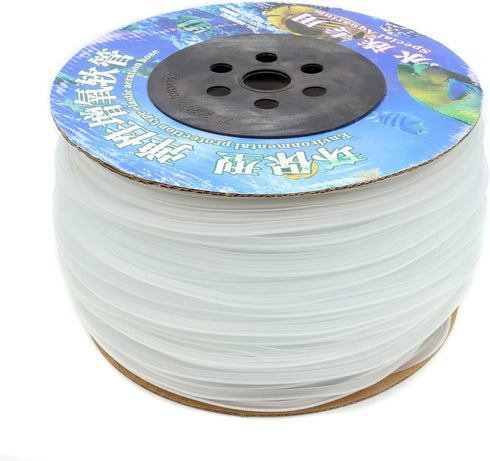ALEGI 600 Feet Standard 3/16" Flexible Airline Tubing with Connectors for Aquariums