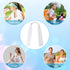 6 Count 40"x12" BBTO Sublimation Cooling Towels Bulk for Sports White Golf Sweat Gym Towel Ice Breathable Soft Chilly