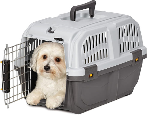 MidWest Homes for Pets Skudo Plastic Carrier, 19-Inch, Ideal for "Toy" Dogs up to 6 Pounds