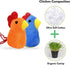 FF UNION 6 Pack Catnip Cat Toy, Chicken Bird Interactive Chew Kicker Toys, cat Toys for Indoor Cats, Boredom Relief