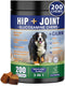 Hip and Joint Supplement for Dogs 200 Dog Calming Chews with Glucosamine,