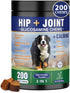Hip and Joint Supplement for Dogs 200 Dog Calming Chews with Glucosamine,