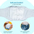 3 Packs Pet Soft Dog Belly Band | Reusable Male Dog Diapers | Washable Belly Wraps for Male Dogs (Army, L)
