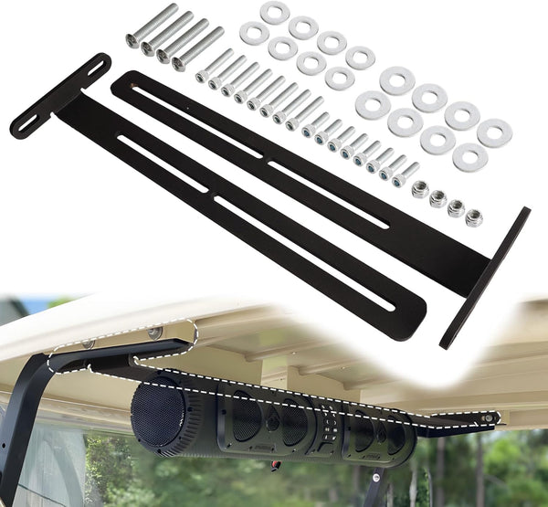 ZNZMAIO Golf Cart Soundbar Mount T-Bracket - Compatible w/ SE18, SE26, SEB26, SEDS32,