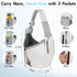 20 lbs Dog Carrier Sling, Dog Carriers for Small Dogs & Cats with Pockets, Puppy Carrier Sling Machine Washable