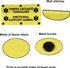 Therapy Service Dog Leash Sleeve, Emotional Support Animal Dog Leash Wrap with Alert Hanging ID Patch Tag