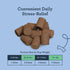 Kradle Calming Chews for Dogs - Daily Stress Relief, Chicken Flavor, 75 Soft Chews, All Breeds & Sizes