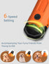 Super Quiet Dog Nail Grinder 45 db - 6-Speed Pet Nail Trimmer with 2 LED Lights & 3 Grinding Ports for All Dog Sizes