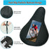 Gel Bike Seat Cover Padded Bicycle Saddle Covers for Women & Men, Most Comfortable Soft Cushion Cover for Spin Indoor