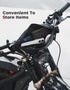 KEMIMOTO Universal Waterproof Motorcycle Handlebar Bag - Front Storage Bag for Sur-Ron Light Bee X & Talaria Sting