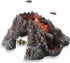 Volcano Shape Aquarium Decorations, Resin Fish Tank Cave Ornaments, Fish Sleep Rest House