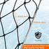 2 Set QualyQualy Castable Crab Trap Kit, Foldable Crabbing Net with Rope & Bait Clip, Crab Snare/Pots/Traps for Blue