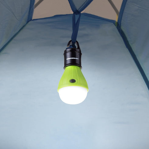 2-Pack Bulbs Settings of Portable LED Tent Light - Indoor/Outdoor Hanging Lights with Three - for Camping, Hiking