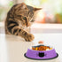 2 Pcs Non-Slip Stainless Steel Small Cat Food Bowls, 7 Oz, Unbreakable with Removable Rubber Base