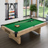 Pool Stick Holder, Solid Wood Cue Stick Holder for Billiard Room, Bar Room, Game Room (Black)