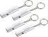 Noopel Emergency Whistles, Lifeguard Safety Whistle with Lanyard and Keychain for Outdoor Camping Hiking Boating