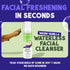 7.4 oz. TropiClean Warm Vanilla Waterless Facial Cleanser for Dogs | Dog Foam Face Wash | Dog Face Wash Derived from