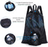 Packable Mesh Swim Bag, Lightweight Drawstring Backpack with 35L Capacity & Vented Design for Swimming Gear
