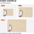 Luciphia Premium Fleece Dog Puppy Blanket, Soft Sherpa Calming Cat Blanket Throw for Small Medium Dog Cat (Beige, 30x20