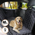 100% Hammock PETICON Dog Car Seat Cover with Mesh Window, Waterproof Pet Seat Cover for Back Seat, Scratchproof Dog