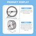 11.02X10.23X5.90In POPETPOP Silent Hamster Running Wheel with Rack - Quiet Exercise Toy for Small Pets Including