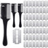 3 Pcs Pet Dog Cat Razor Comb | 50 Pcs Replacement Razors | Grooming Tool for Dog Cat