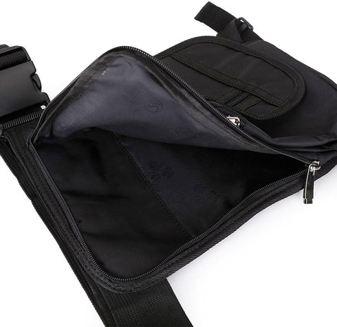 Nylon Drop Leg Bag - Hiking Waist Pack for Men Women, Tactical Motorcycle Bike Cycling Travel Outdoor Sports Fanny Pouch