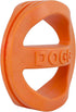Van Ness Pets Doggi Catch and Carry Flying Disc - Small, Orange Floating Dog Toy