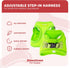 Downtown Pet Supply Step in Dog Harness for Small Dogs, No Pull, Atomic Yellow, Adjustable with Padded Mesh