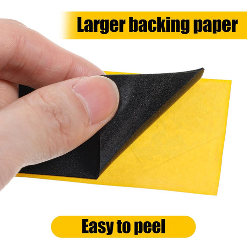 guduling 12-Pack 8 8 (38mm 110mm) Foam Fingerboard Grip Tape,High-Traction Non-Slip Fingerboard Foam Grip Tape,Grips