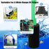 6X Pre-Filter Sponge for Aquarium Shrimp Fry Fish Tank Filter Pump, Replacement Foam Cover 3.2 X 1.6 Inch