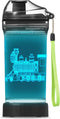 YuanDian Light Up Kids Water Bottle with 3D Train Design- 14 OZ