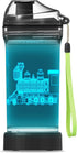 YuanDian Light Up Kids Water Bottle with 3D Train Design- 14 OZ